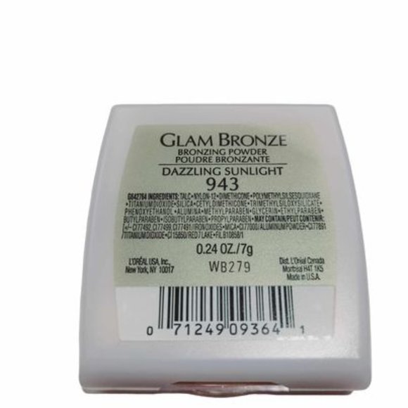 Loreal New/Nouveau Glam Bronze Bronzing Powder - Dazzling Sunlight 943 - New - Picture 4 of 7